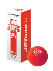 Dunlop Fun Mini Squash Ball - Pack of 3