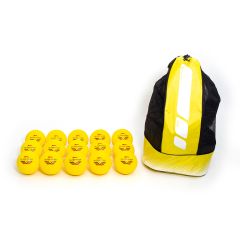 Slazenger Safety Soft Foam Dodgeball Yellow Pack 15cm