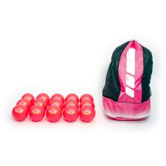 Slazenger Safety Soft Foam Dodgeball Pink Pack 15cm