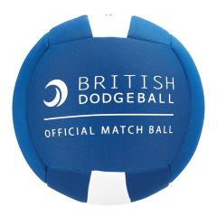 British Dodgeball Match Ball - Blue/White, Size 2