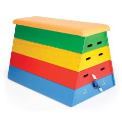 Junior Vault Box - Multicoloured with Wheeling Device