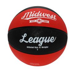 Midwest League Basketball - Black/Red