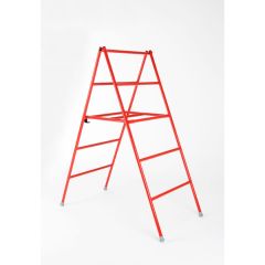 Folding Trestle - 150cm Red