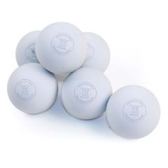 Mastersport Lacrosse Ball  White - Set of 6