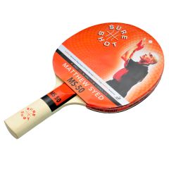 Sure Shot Matthew Syed 50 Table Tennis Bat