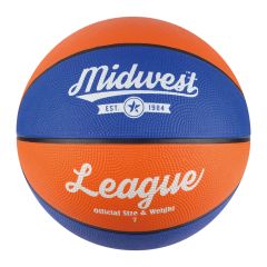 Midwest League Basketball - Blue/Orange