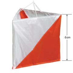 Official British Orienteering  - Orienteering Flag 6cm - Set of 10