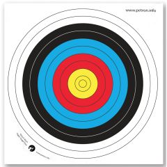 Paper Archery Target Face  800mm, Pack Of 10