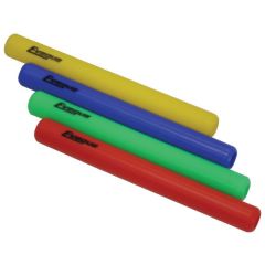 Relay Batons Coloured Plastic Set of 4