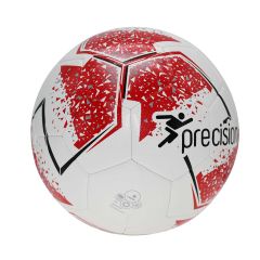 Precision Fusion Training Football - White/Red/Grey/Black