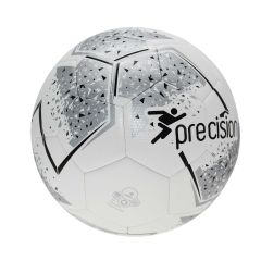 Precision Fusion Training Football - White/Silver/Black/White