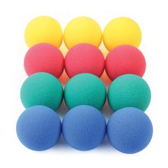 Soft Sponge Foam Ball  70mm - Set of 12