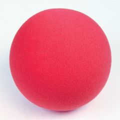 Soft Sponge Foam Ball  Low Bounce, 200mm - Red