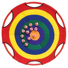 Bullseye Throwing Target C/W 12 Balls 