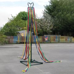 Crown Maypole  With Ribbons, 3660mm