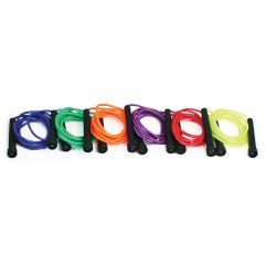 Coloured Plastic Skipping Ropes - Set of 6