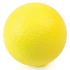 Coated Foam Ball 150mm - Yellow