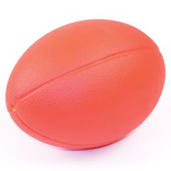 Coated Foam Rugby Ball - Red