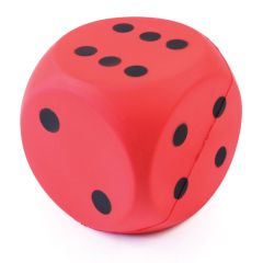 Coated Foam Dice 160mm - Red