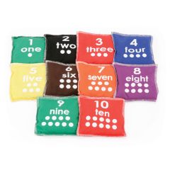 Number Bean Bag - Bag of 10