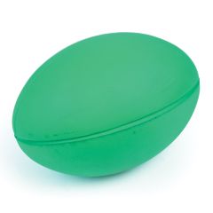 Skinned Foam Midi Rugby Ball - Green