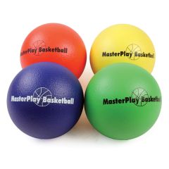 Masterplay PU-Skin Basketball  Size 4 - Set of 4