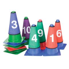 Numbered Cone Sleeve - Set of 10