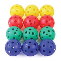 Airflow Bell Ball 9cm - Set of 12 Mixed Colours