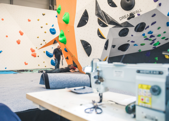 Installation team at Big Rock, Milton Keynes Design and Manufacturing