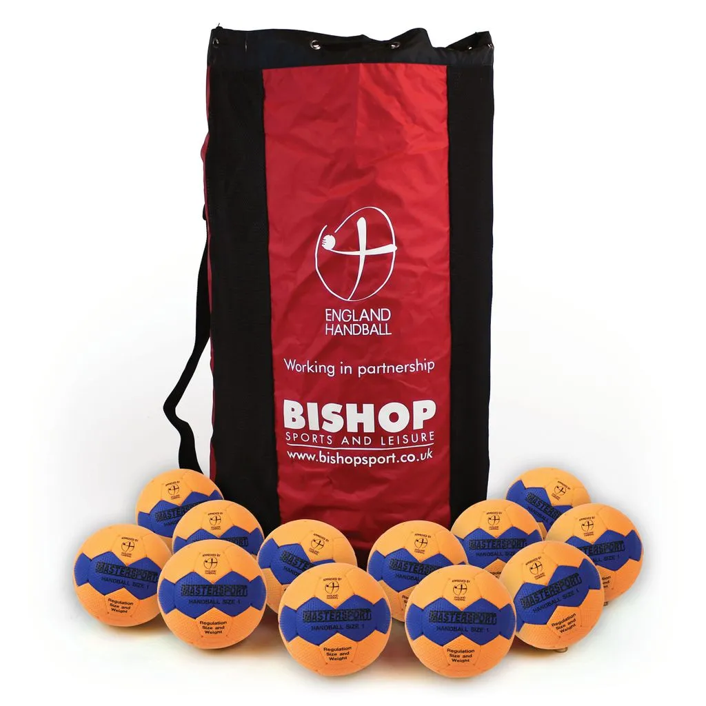 England Handball Masterplay Handball Bag of 12