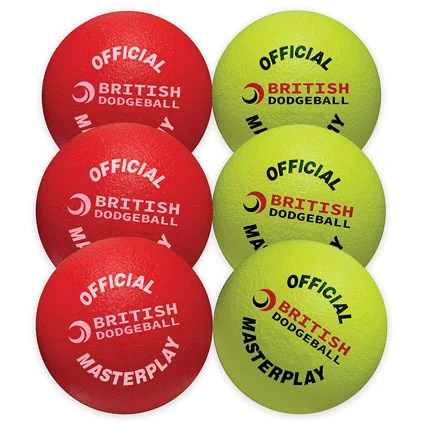 British Dodgeball Masterplay Dodgeball – Set of 6