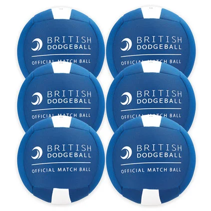 British Dodgeball Match Ball – Set of 6