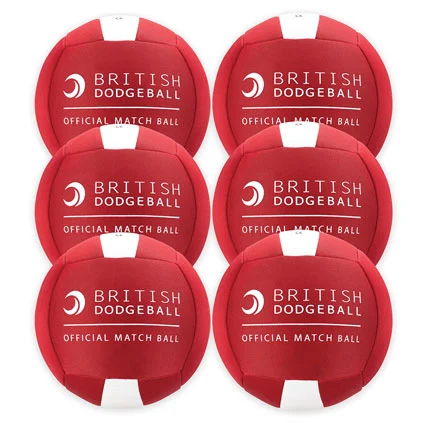British Dodgeball Match Ball – Set of 6