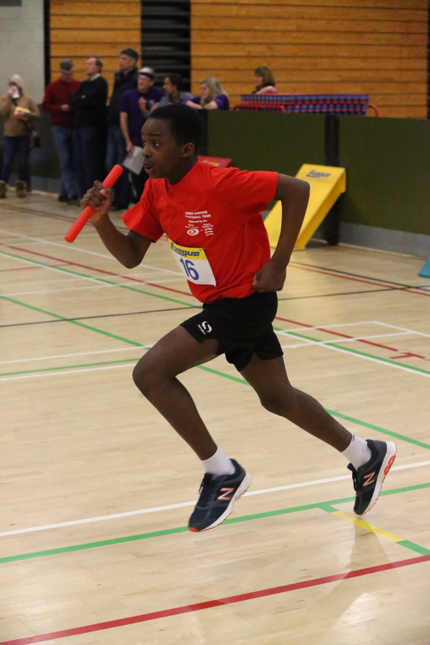 Relay Batons Coloured Plastic Set of 4