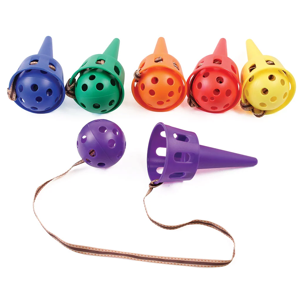 Catching Cup And Ball – Set of 6