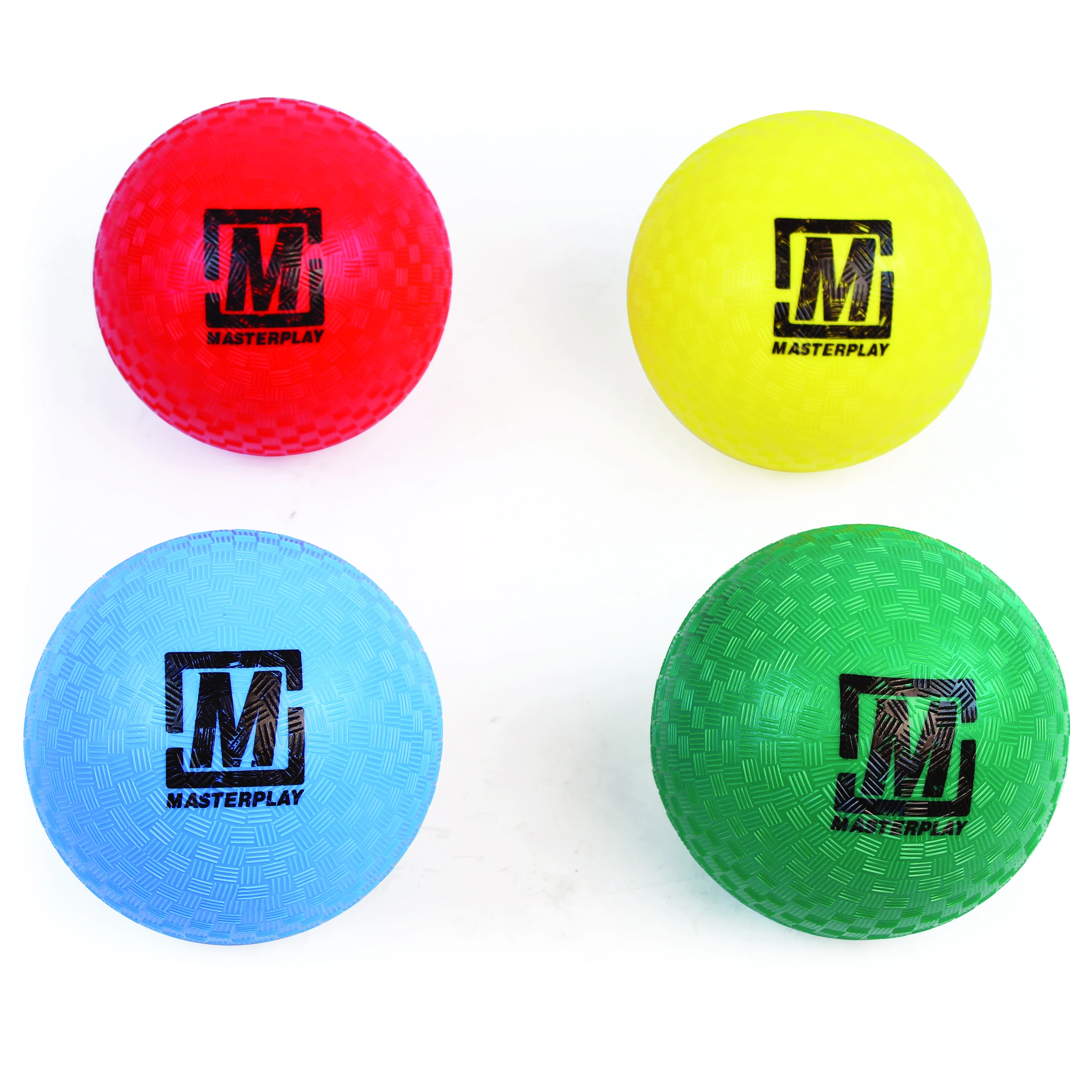 Masterplay Playground Ball 18cm – Set of 4