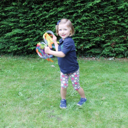 Dancing Rainbow Ring 300mm, Bag Of 8