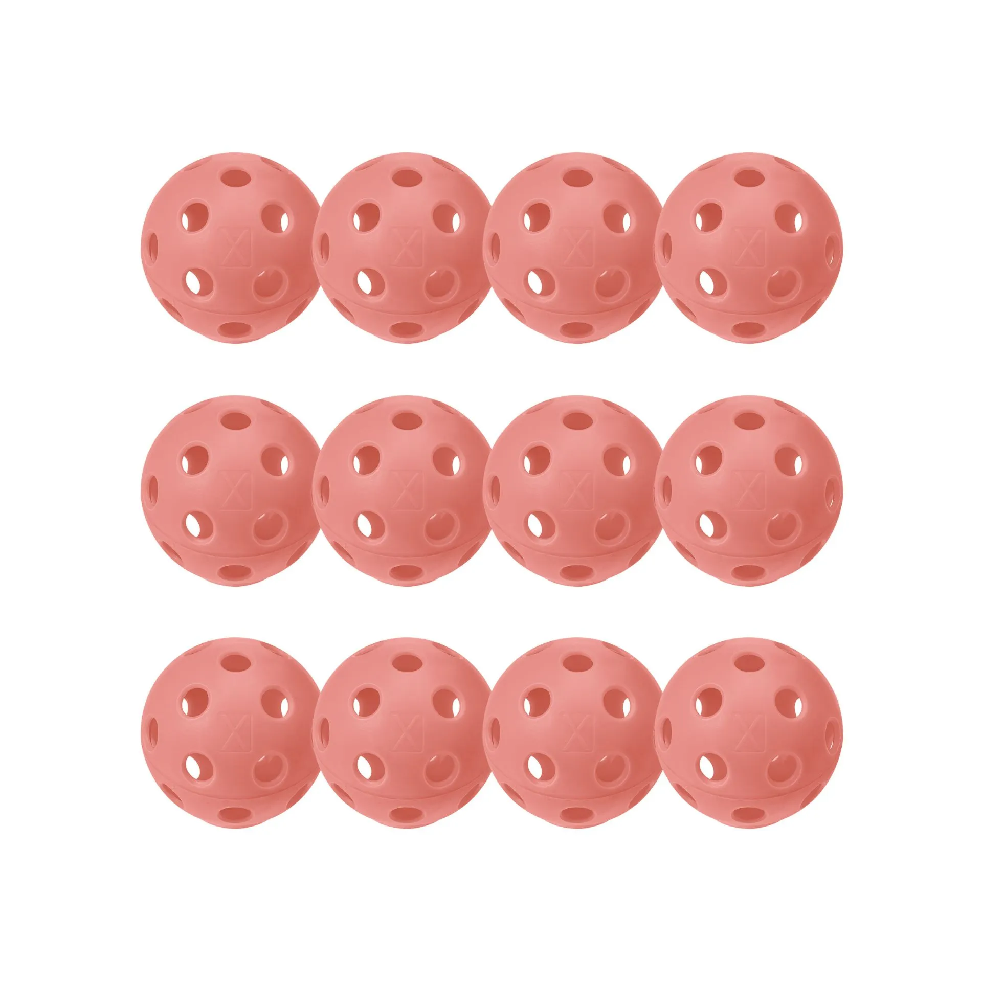 Franklin Indoor X-26 Pickleball – Pack of 12 Orange