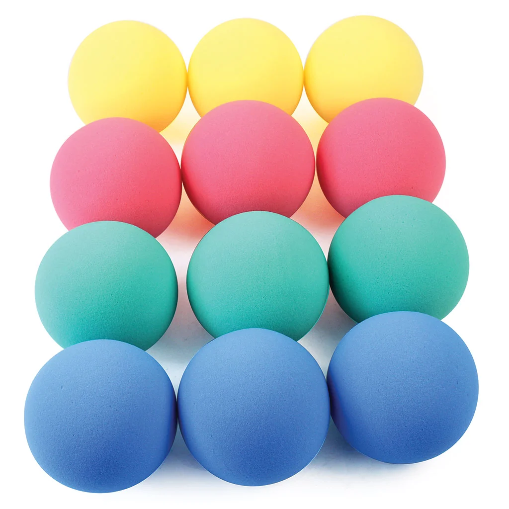 Soft Sponge Foam Ball Low Bounce, 200mm – Set of 12