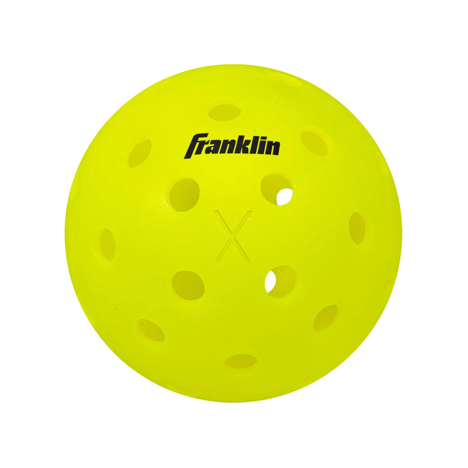 Franklin Outdoor X-40 Pickleball – Pack of 100 Optic Yellow