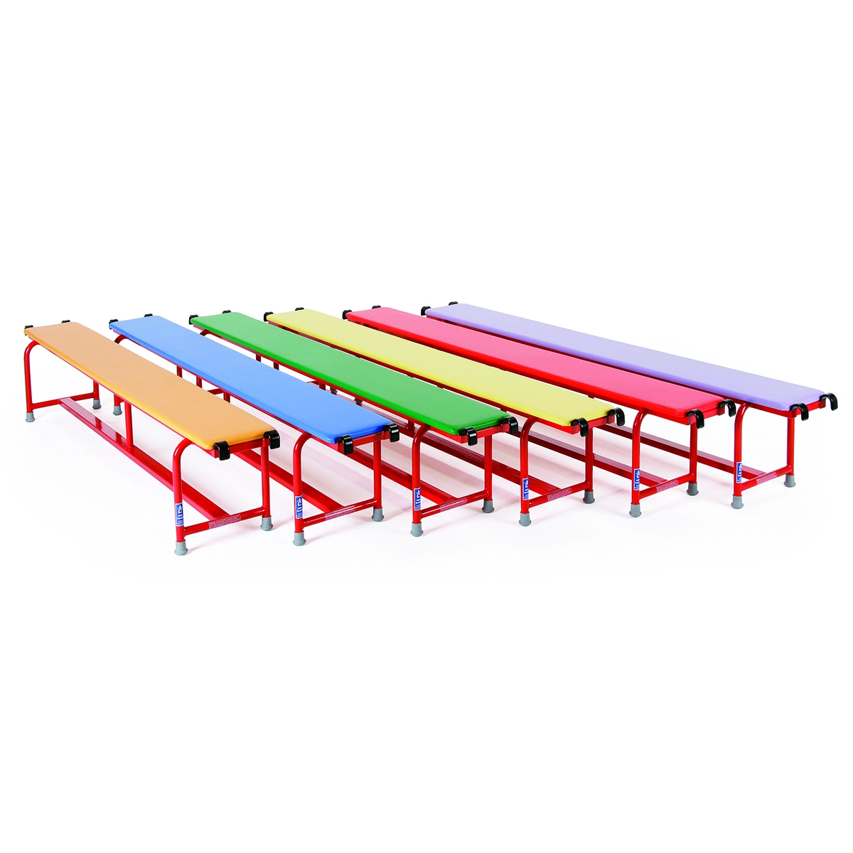 Upholstered Steel Balance Bench – 2m