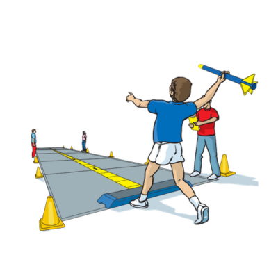 The complete year 5  6 sportshall athletics competition equipment checklist sportshall foam javelin