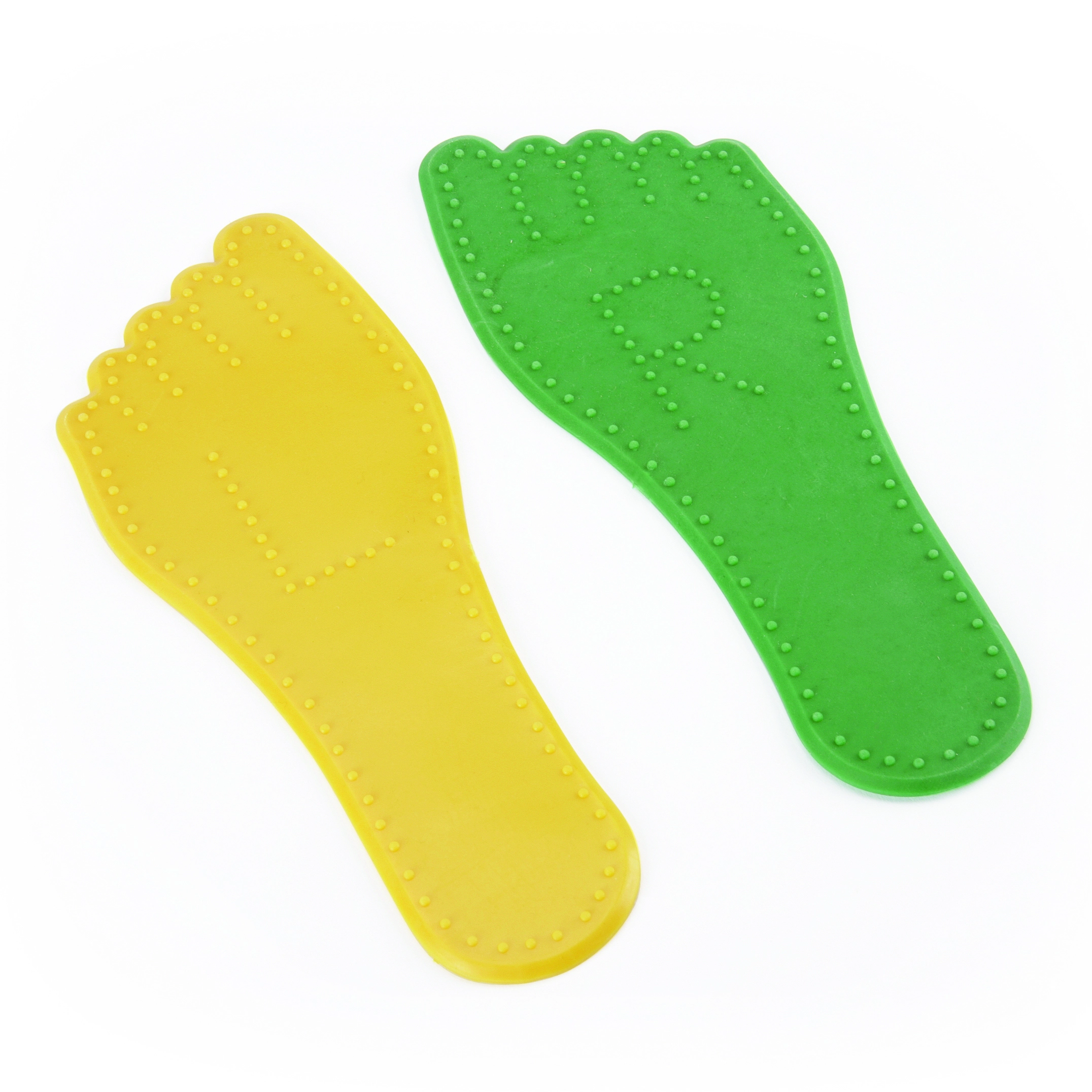 Activate Dimpled Foot Yellow and Green – Pair