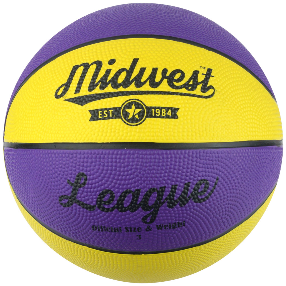 Midwest League Basketball – Yellow/Purple